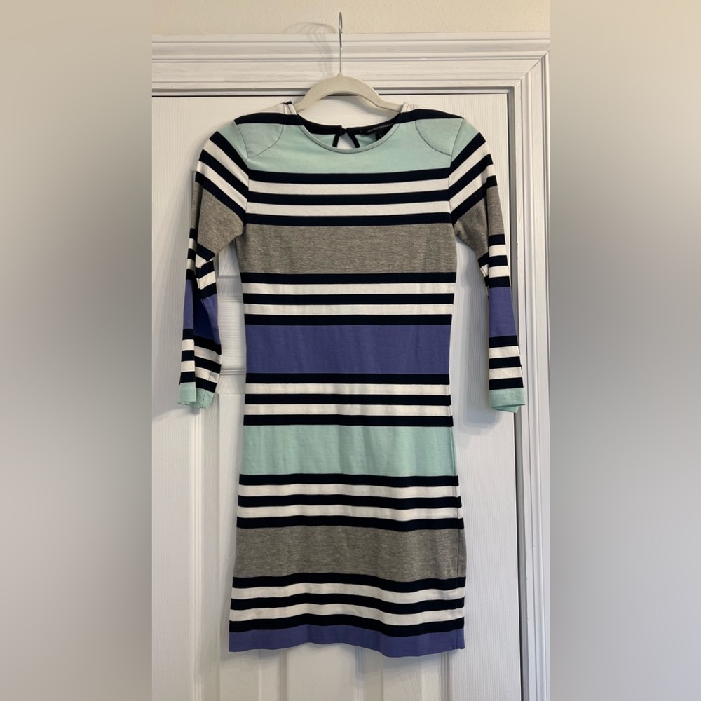 French Connection 3/4 Sleeve Mini Dress
